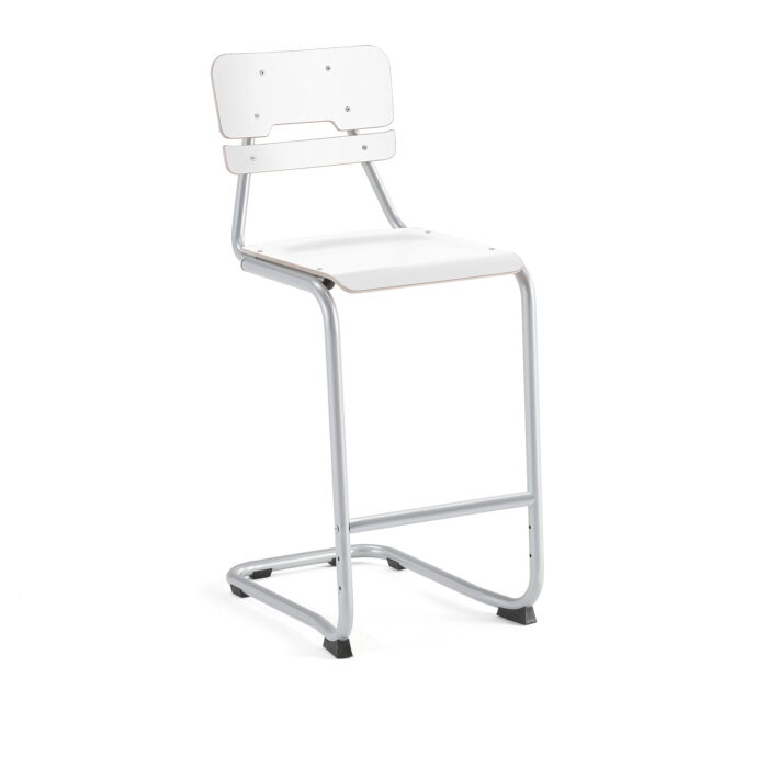 Krzesło szkolne LEGERE I, 650 mm, biały