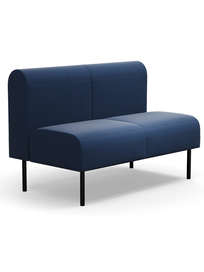 Sofa modułowa VARIETY, 2-osobowa, tkanina Pod CS, granatowy