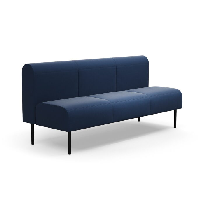 Sofa modułowa VARIETY, 3-osobowa, tkanina Pod CS, granatowy