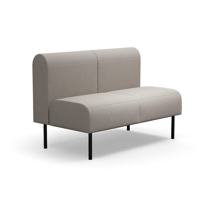 Sofa modułowa VARIETY, 2-osobowa, tkanina Blues CSII, taupe