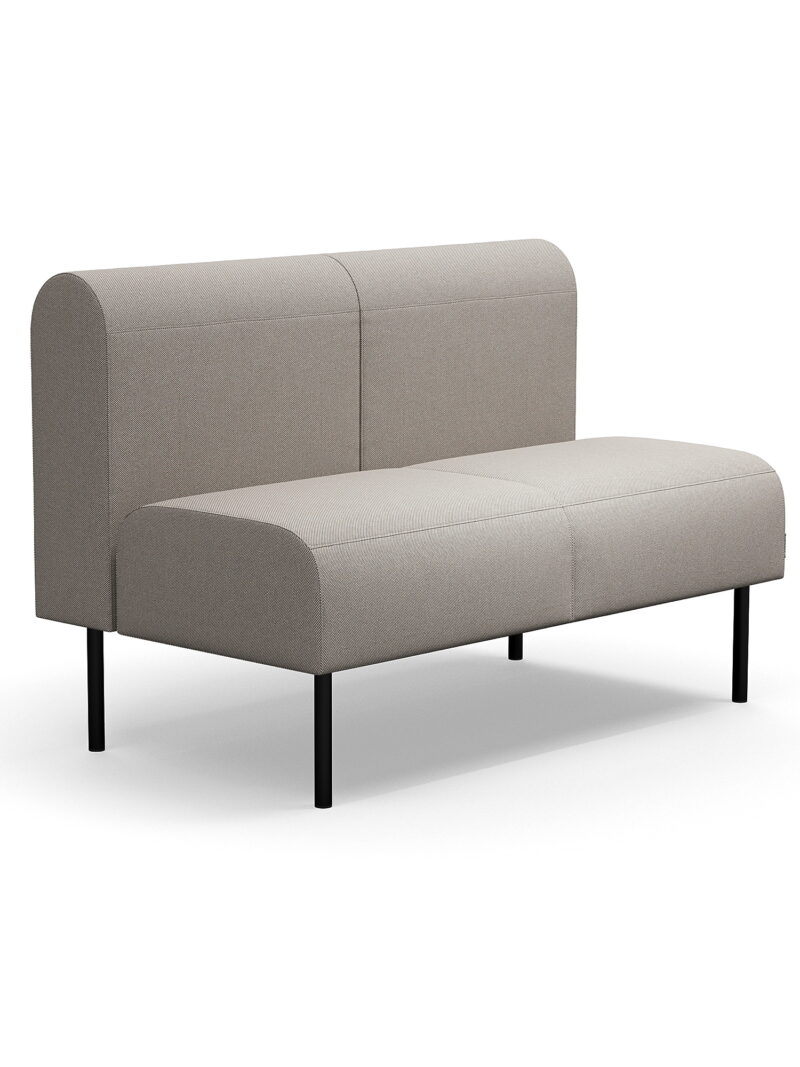 Sofa modułowa VARIETY, 2-osobowa, tkanina Blues CSII, taupe