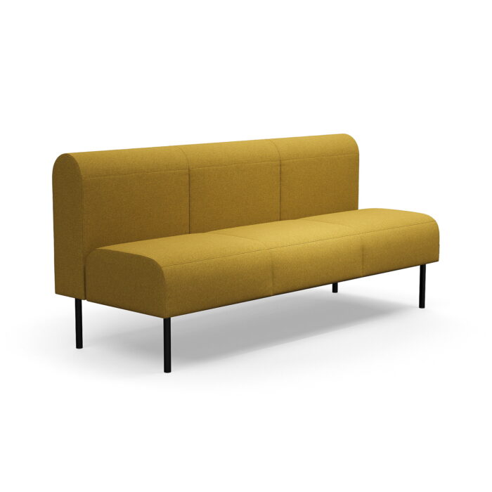 Sofa modułowa VARIETY, 3-osobowa, tkanina Blues CSII, złoty