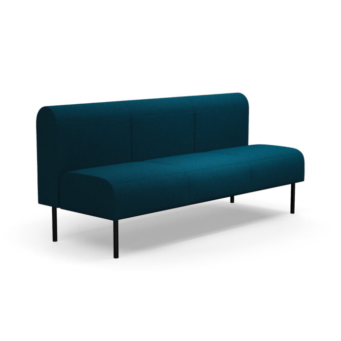 Sofa modułowa VARIETY, 3-osobowa, tkanina Blues CSII, petrol