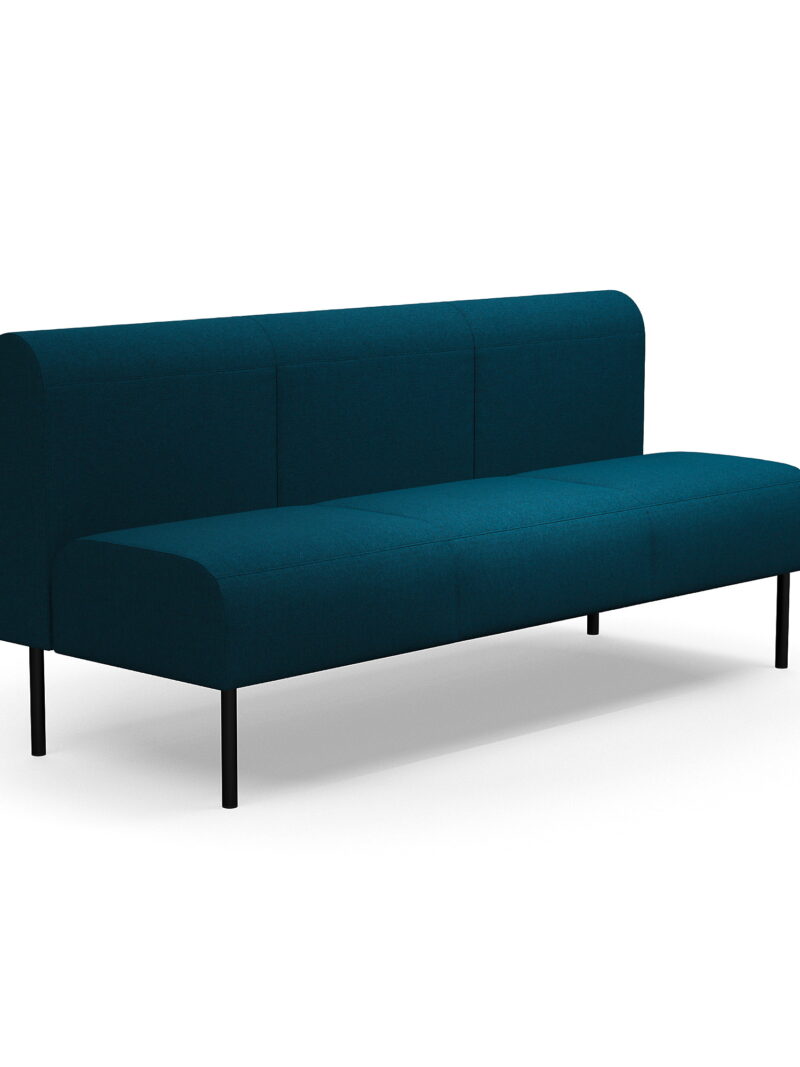 Sofa modułowa VARIETY, 3-osobowa, tkanina Blues CSII, petrol