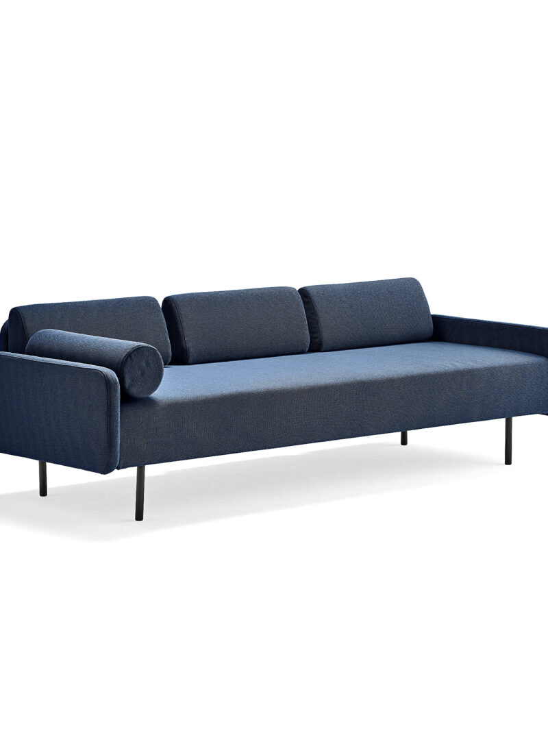 Sofa TRENDY, 3-osobowa, tkanina, morski