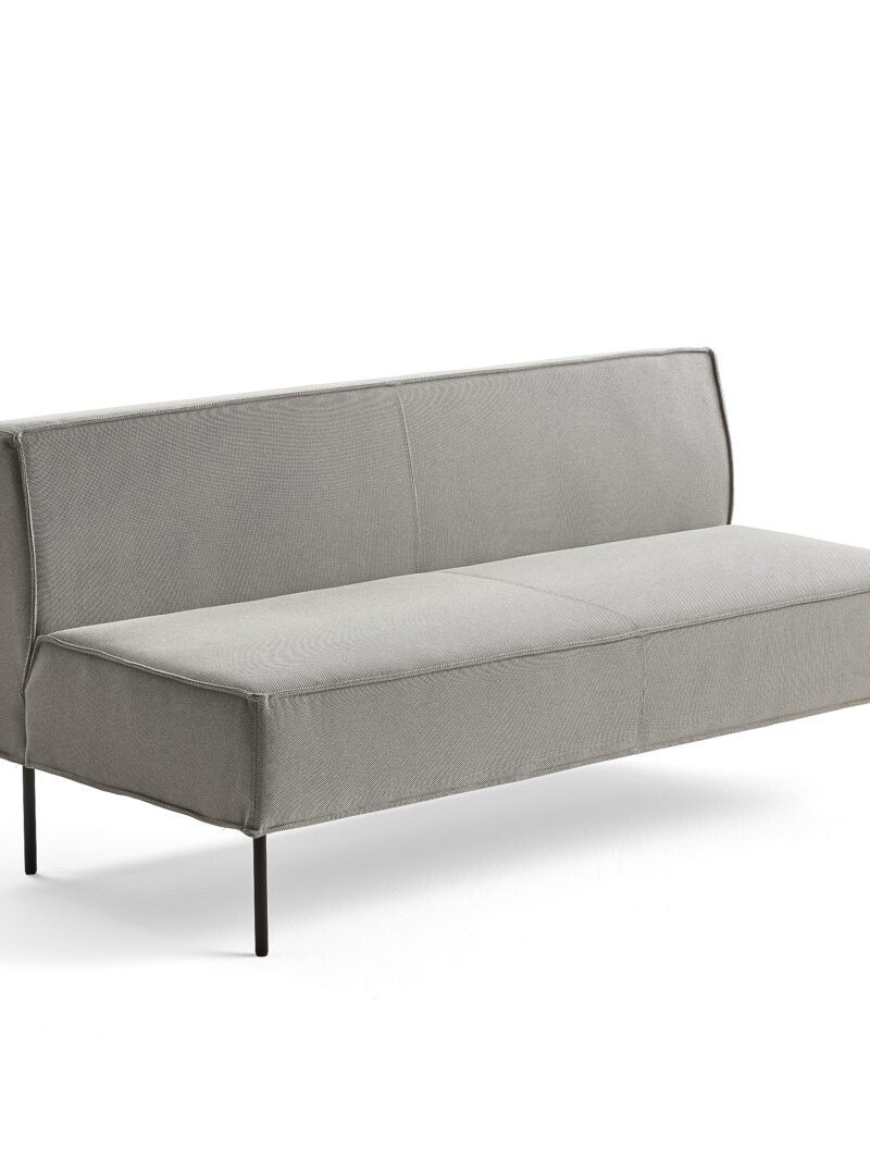 Sofa COPENHAGEN PLUS, 2-osobowa, tkanina, taupe