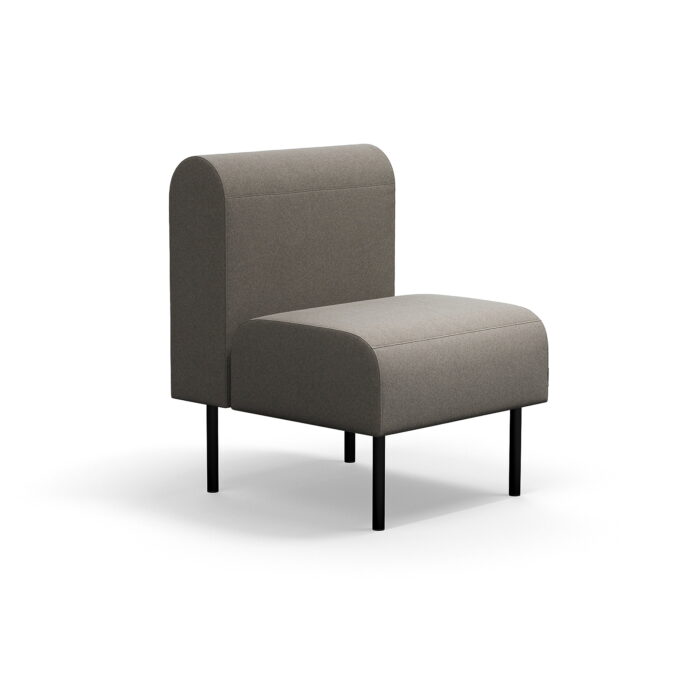 Sofa modułowa VARIETY, 1-osobowa, tkanina Pod CS, taupe