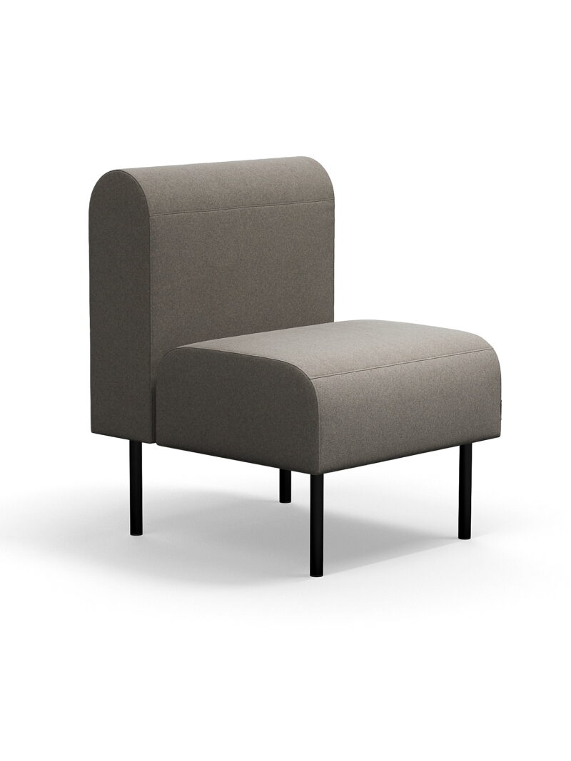 Sofa modułowa VARIETY, 1-osobowa, tkanina Pod CS, taupe