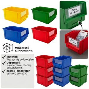Pojemnik magazynowy warsztatowy typ3