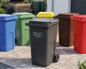 Plastikowy pojemnik 240L