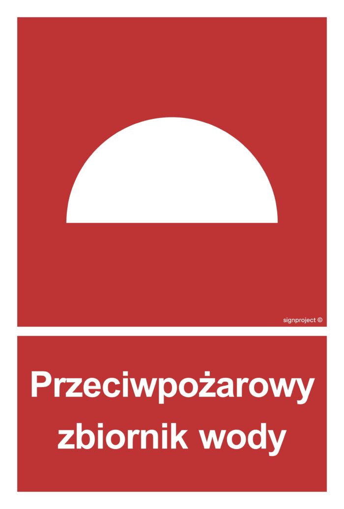 BB007 Przeciwpożarowy zbiornik wody - arkusz 9 naklejek