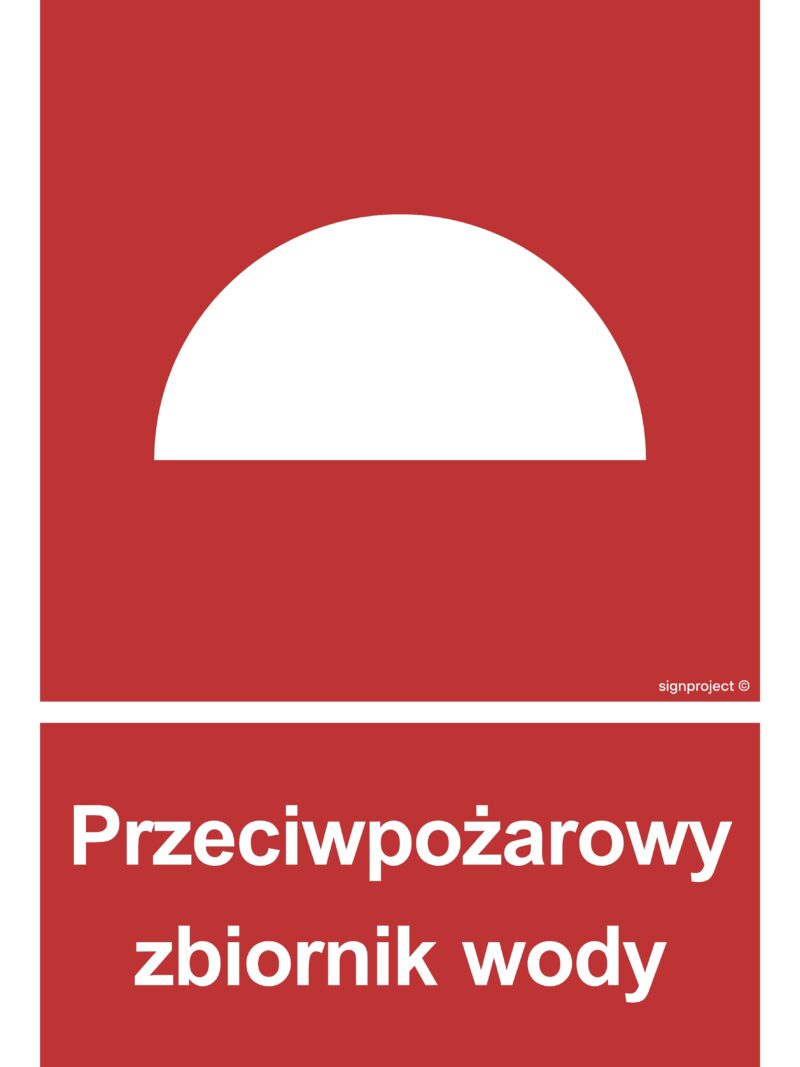 BB007 Przeciwpożarowy zbiornik wody - arkusz 9 naklejek