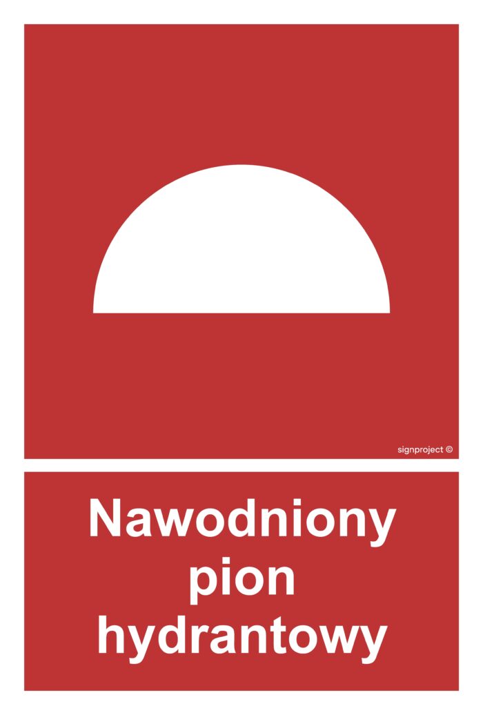 BB019 Nawodniony pion hydrantowy - arkusz 9 naklejek