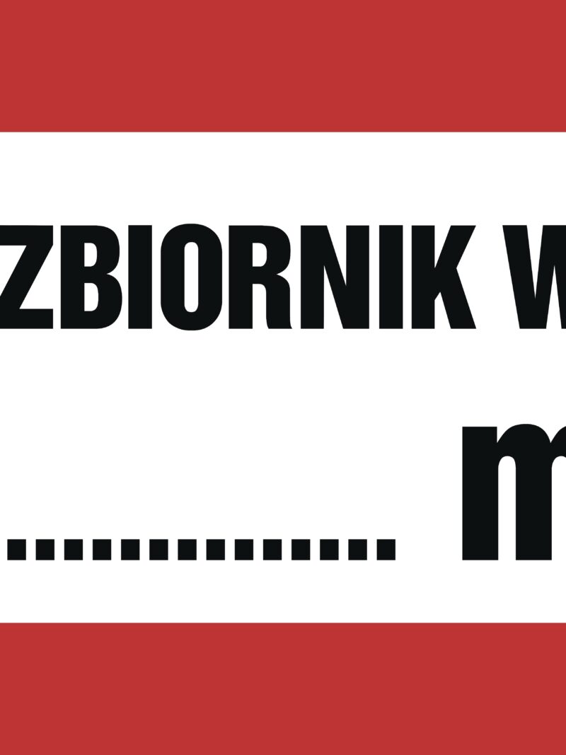 BC140 Przeciwpożarowy zbiornik wodny ...... m3