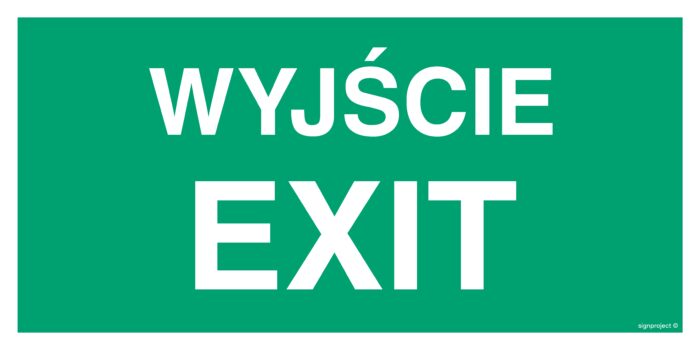 AC001 Wyjście / EXIT