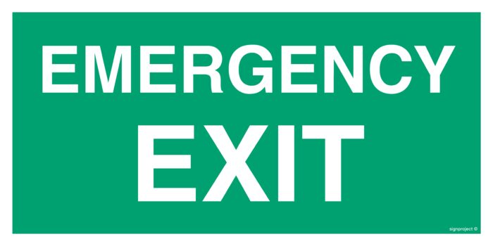 AC002 Emergency EXIT