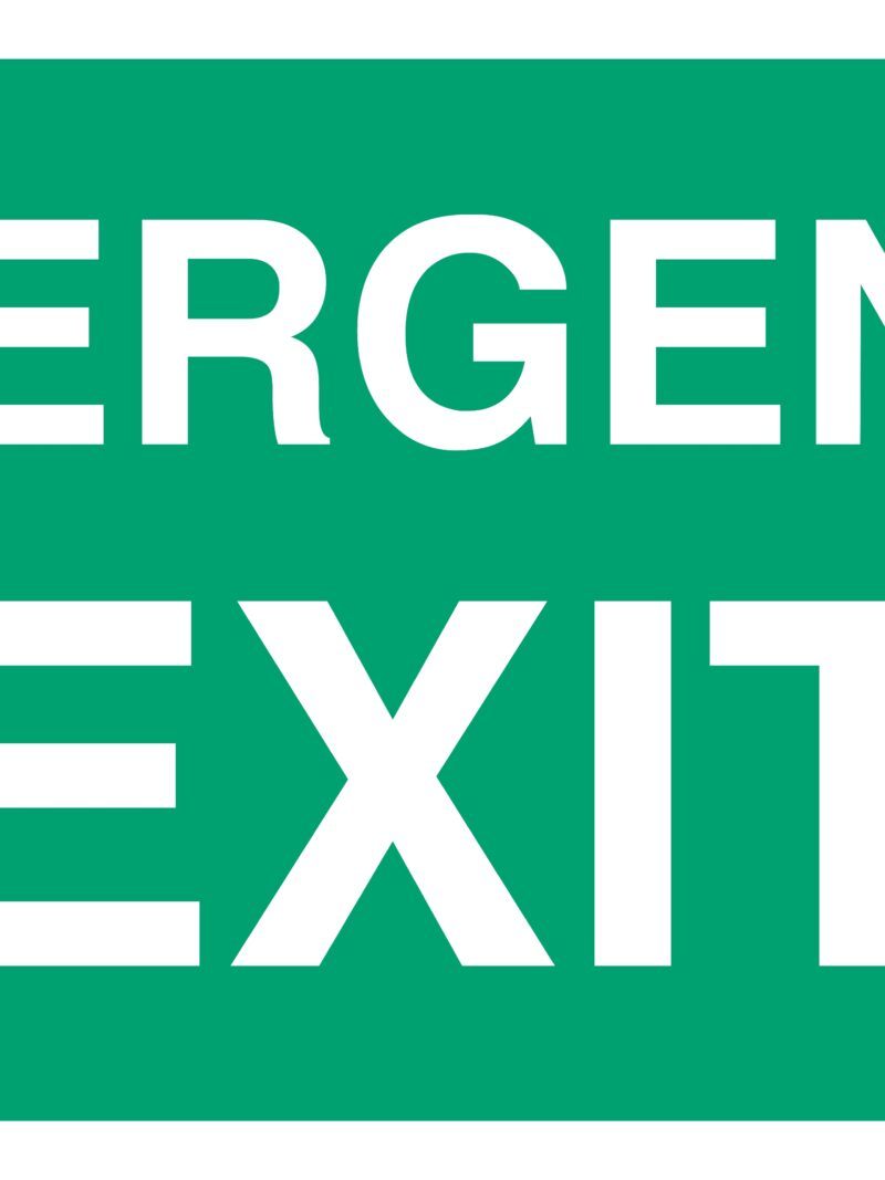 AC002 Emergency EXIT