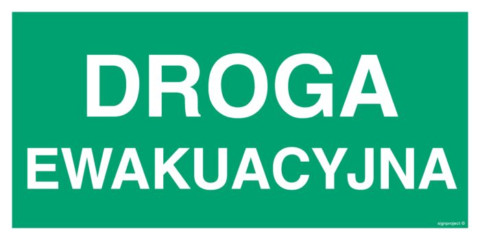 AC005 Droga ewakuacyjna