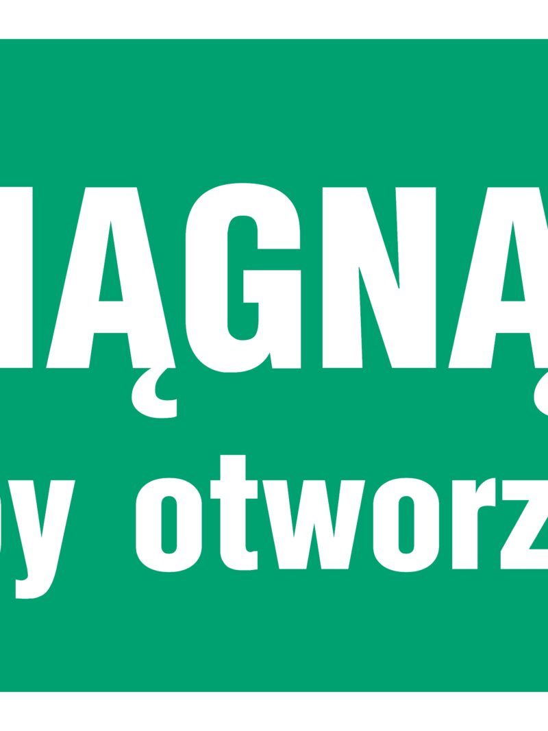 AC031 Ciągnąć aby otworzyć