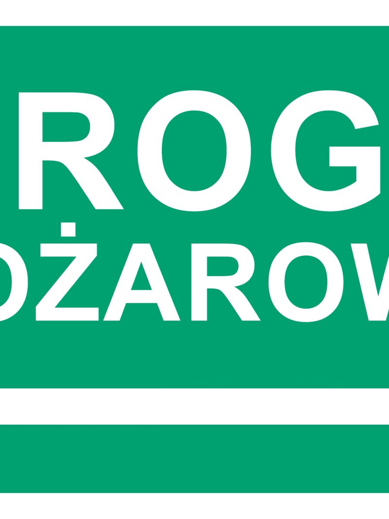 AC077 Droga pożarowa w lewo