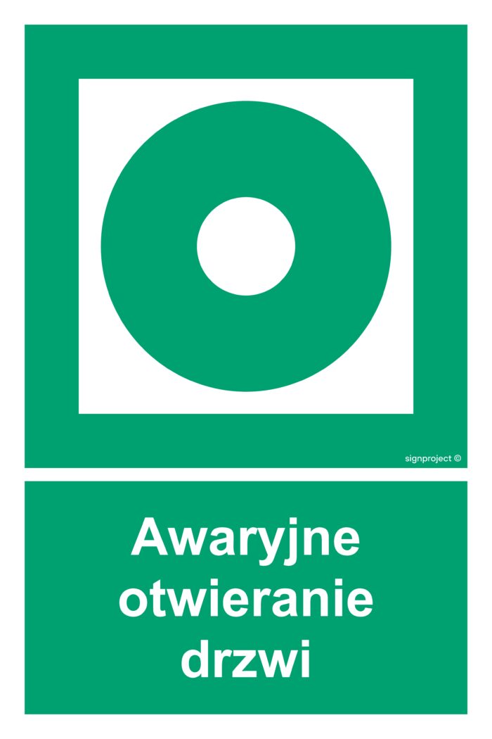 AC084 Awaryjne otwieranie drzwi