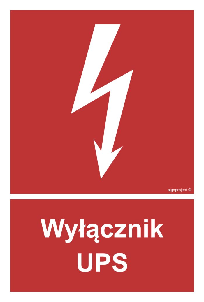 BC048 Wyłącznik UPS