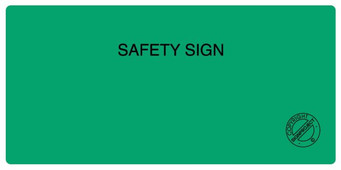 AC504 Safety sign