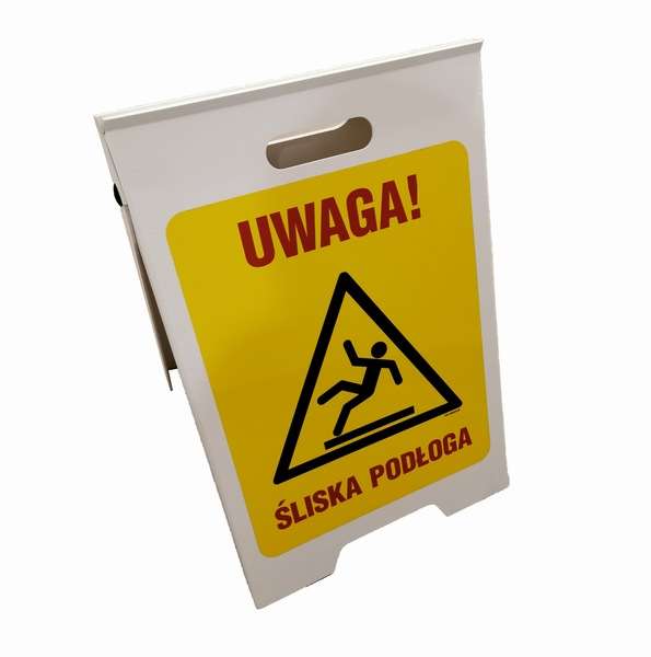 EM020 Potykacz "Uwaga! śliska podłoga"