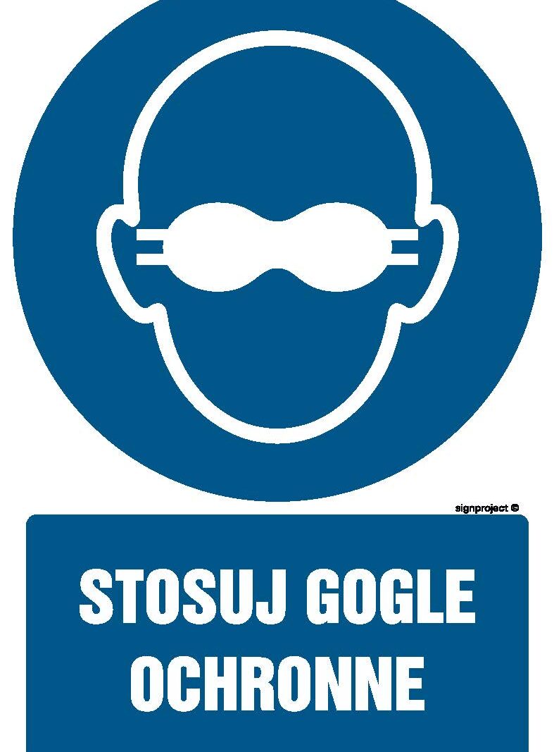 GL058 Stosuj google ochronne