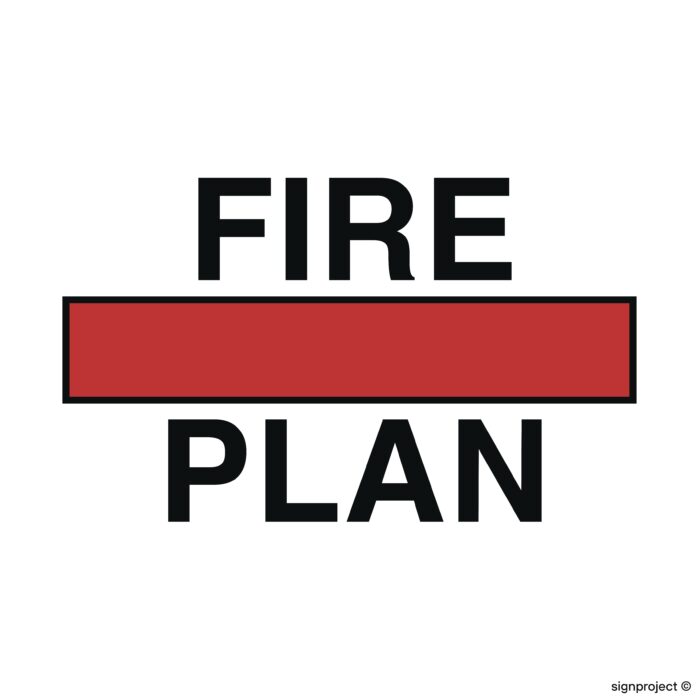 FA001 Fire control plan