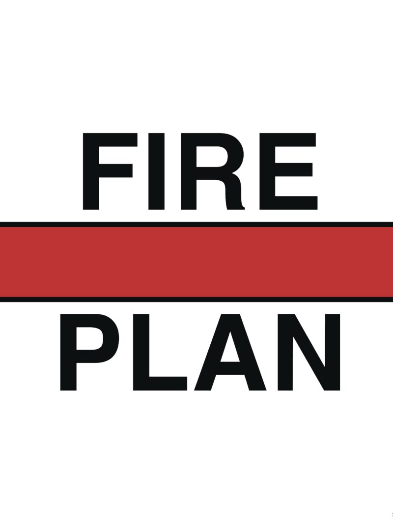 FA001 Fire control plan