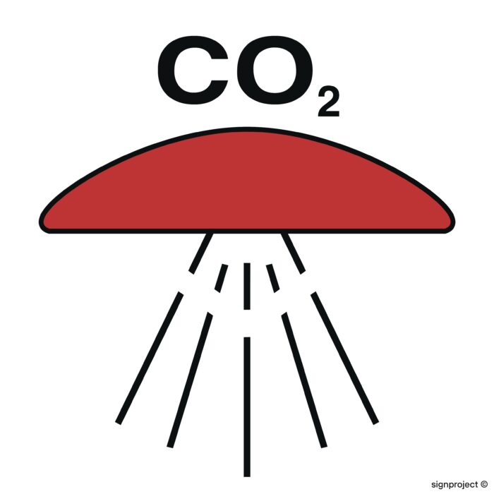 FA007 Space protected by CO 2