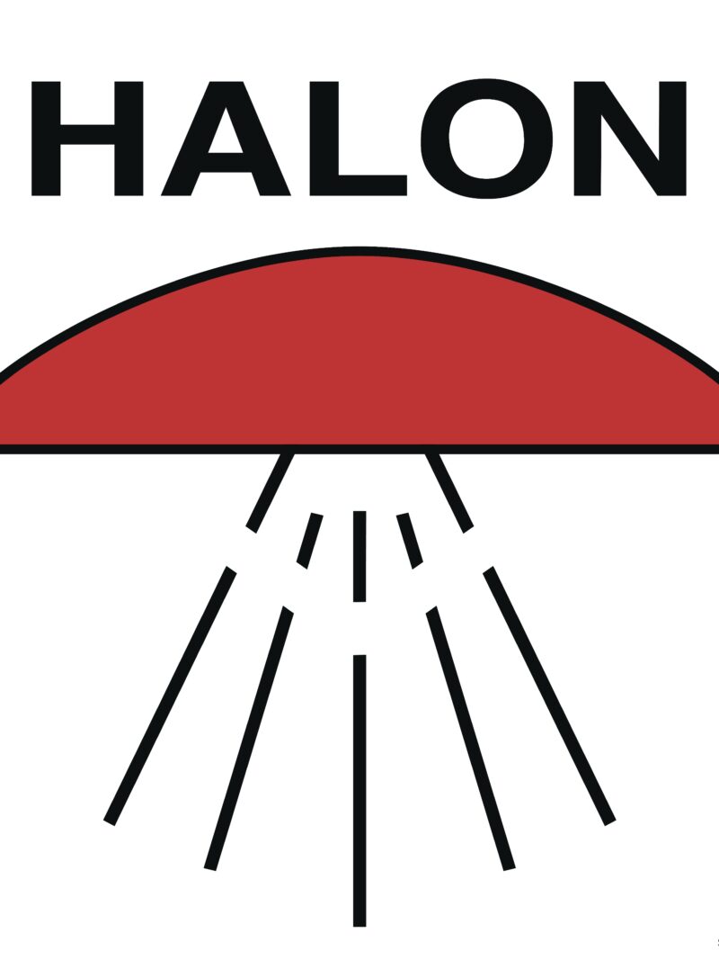 FA011 Space protected by halon 1301