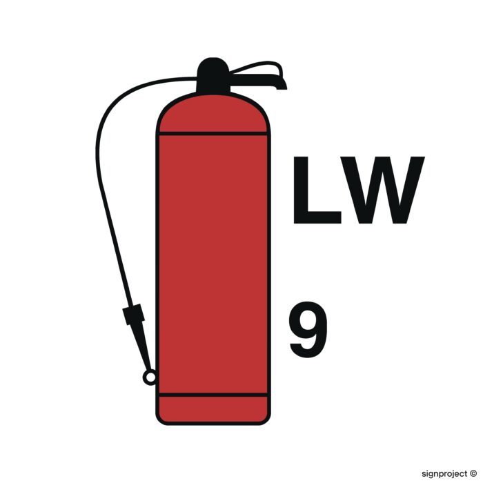 FA080 9L Foam fire extinguisher