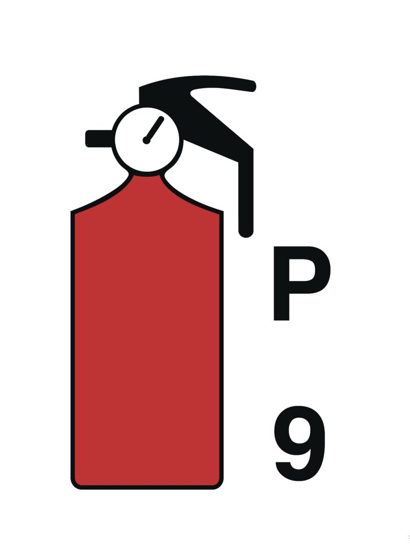 FA088 5kg Powder fire extinguisher