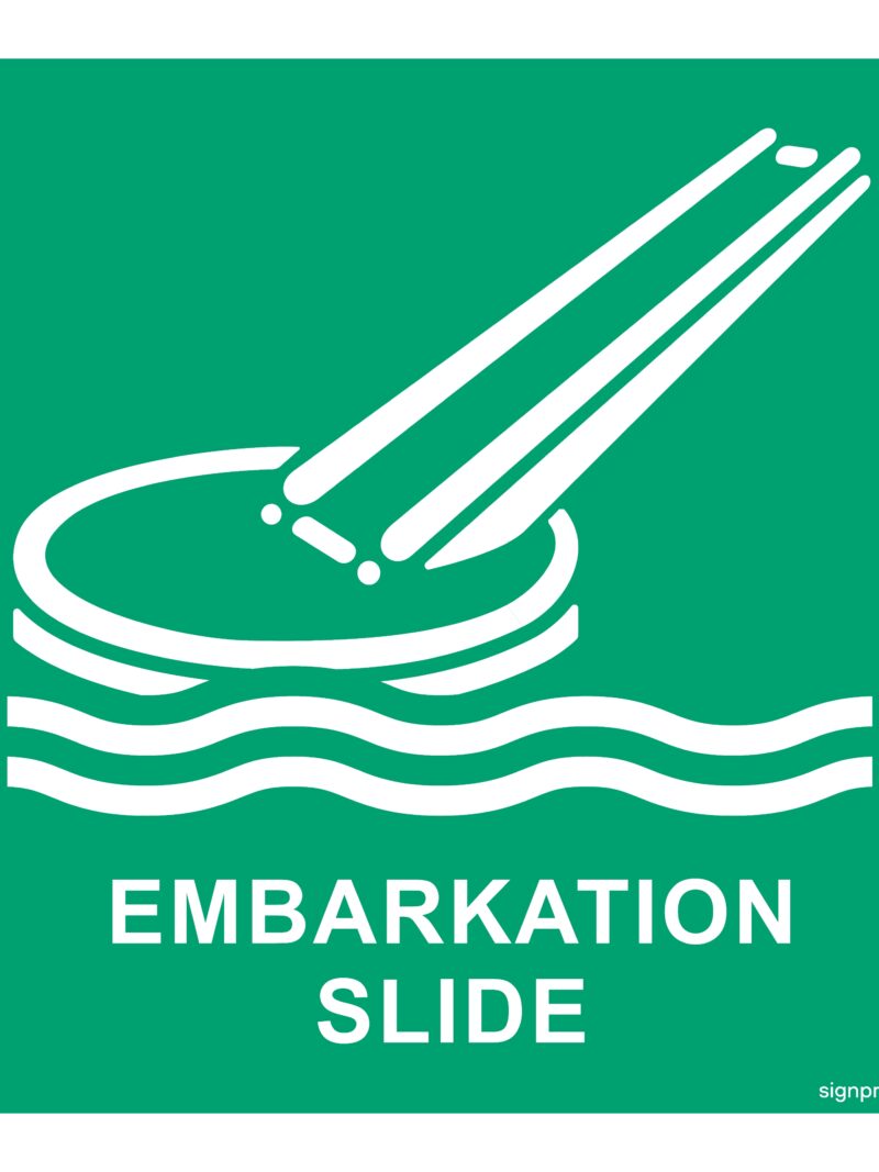 FB012 Embarkation slide