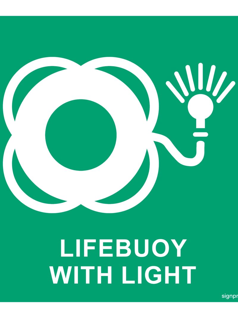 FB018 Lifebuoy with light