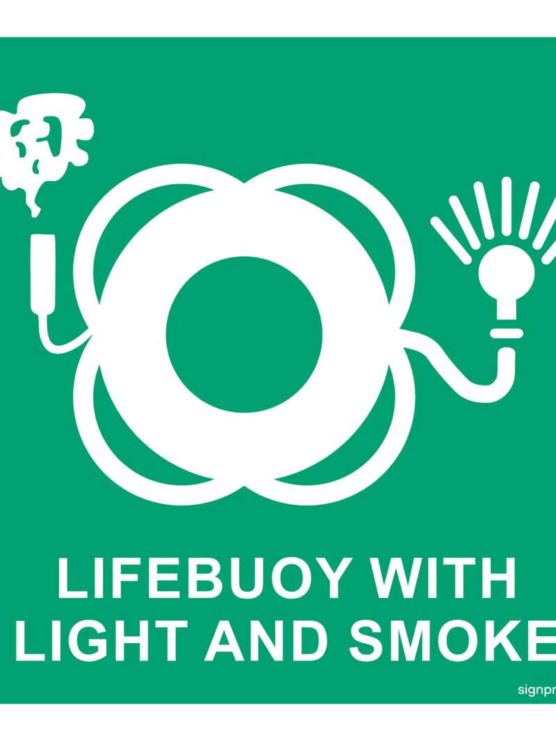 FB020 Lifebuoy with light and smoke