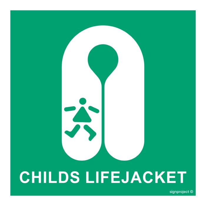 FB026 Child's lifejacket