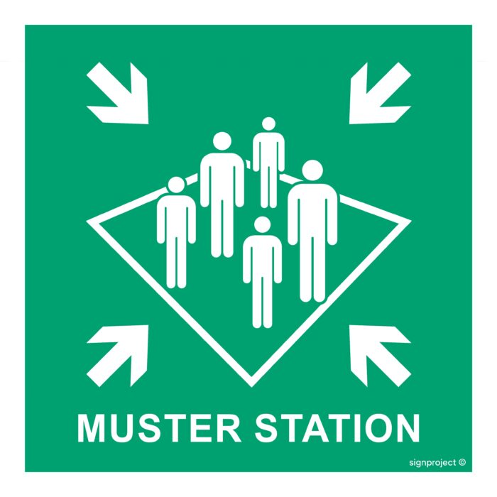 FB032 Muster station