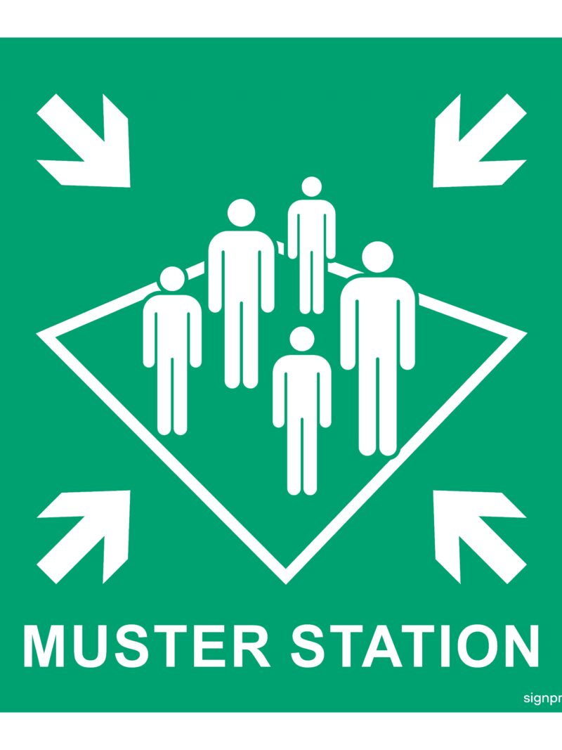 FB032 Muster station