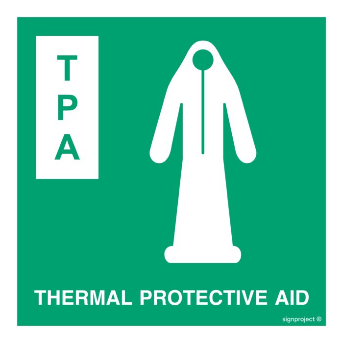 FB036 Thermal protective aid (TPA)