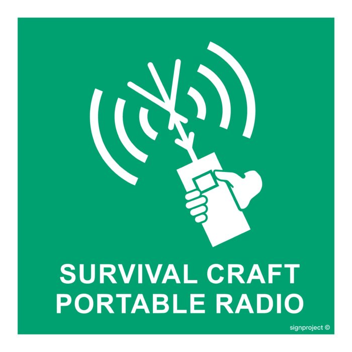 FB040 Survival craft portable radio