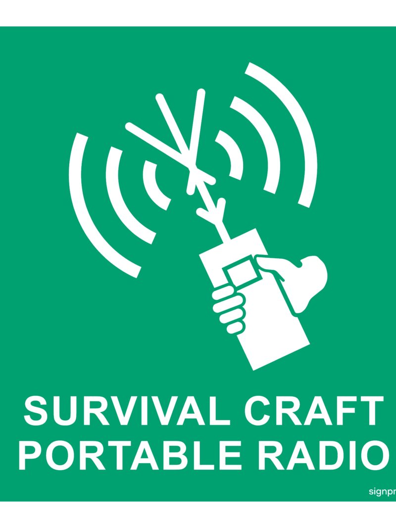 FB040 Survival craft portable radio