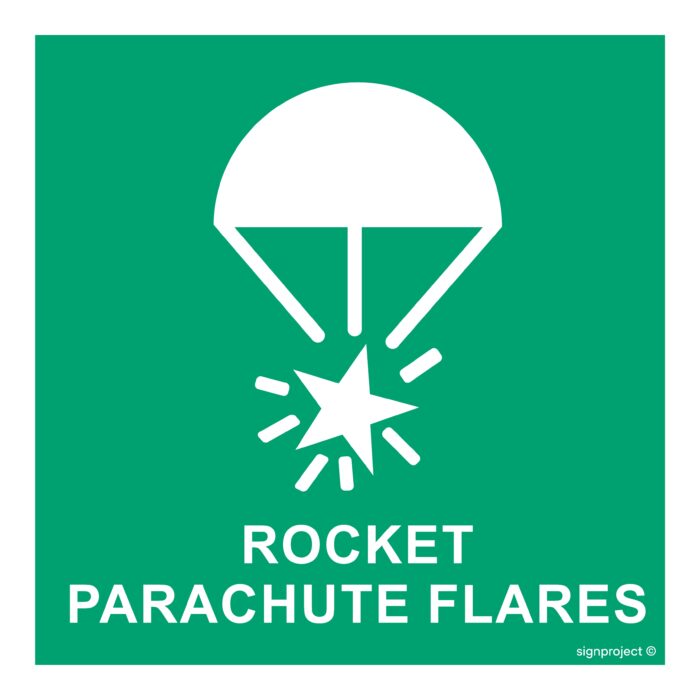 FB048 Rocket parachute flares