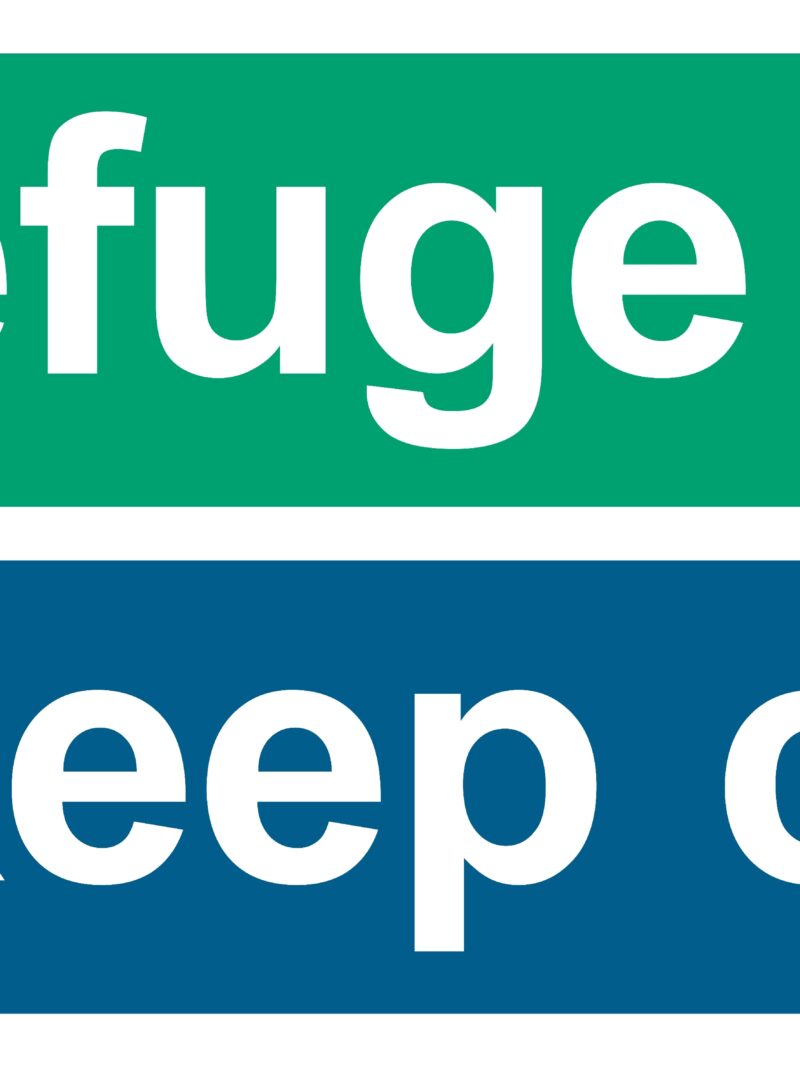 FB170 Refuge point, keep clear