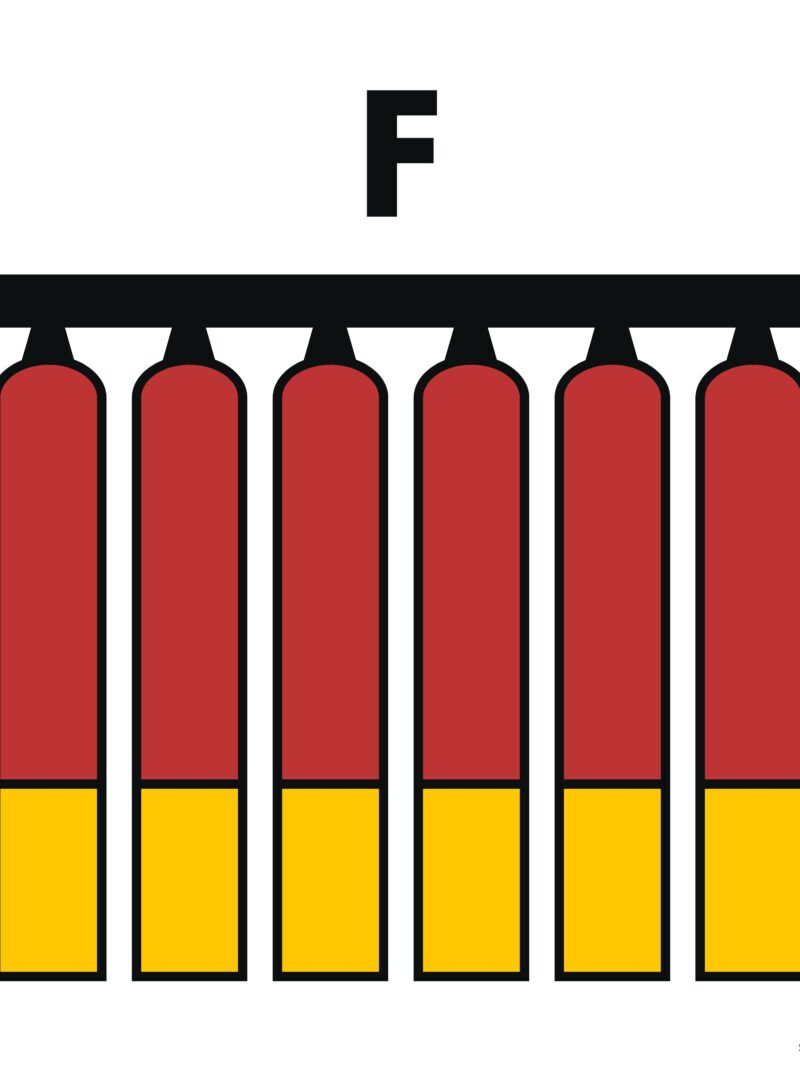 FE078 Fixed Halon equivalent fire extinguishing battery