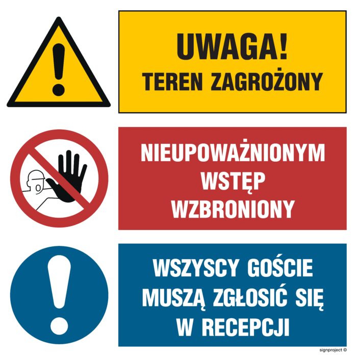 GO005 Uwaga! Izolacja azbestowa Nie przeszkadzać Unikaj uszkodzenia