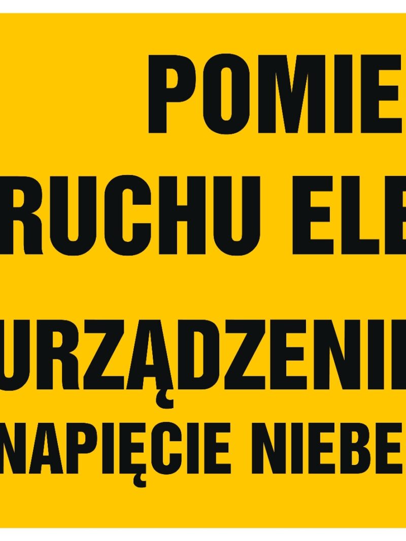 HB026 Pomieszczenie ruchu elektrycznego urządzenie elektryczne napięcie niebezpieczne dla życia - arkusz 8 naklejek - arkusz 8 naklejek