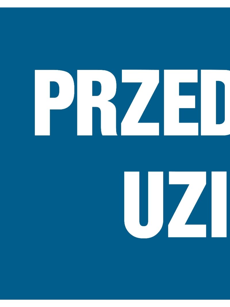 HF005 Przed pracą uziemić - arkusz 8 naklejek - arkusz 8 naklejek